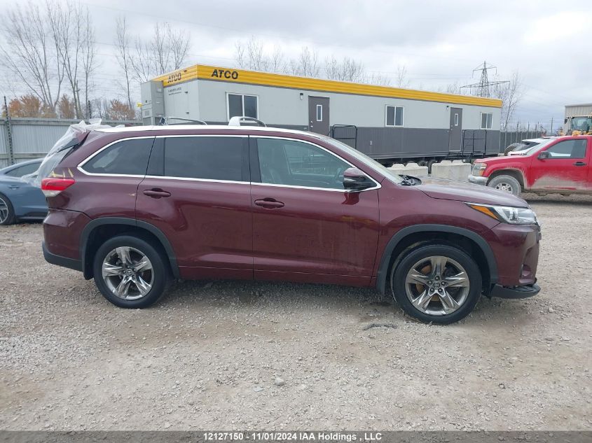 2018 Toyota Highlander Limited/Ltd Platinum VIN: 5TDDZRFHXJS893558 Lot: 12127150