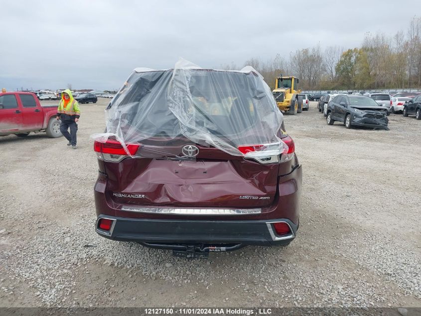 2018 Toyota Highlander Limited/Ltd Platinum VIN: 5TDDZRFHXJS893558 Lot: 12127150