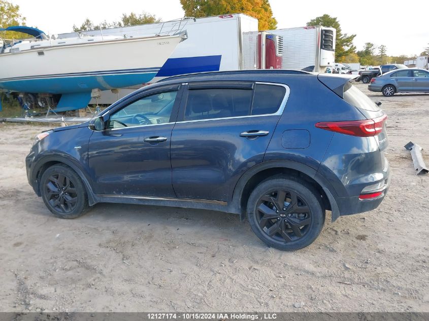 2021 Kia Sportage VIN: KNDPNCAC1M7929587 Lot: 12127174