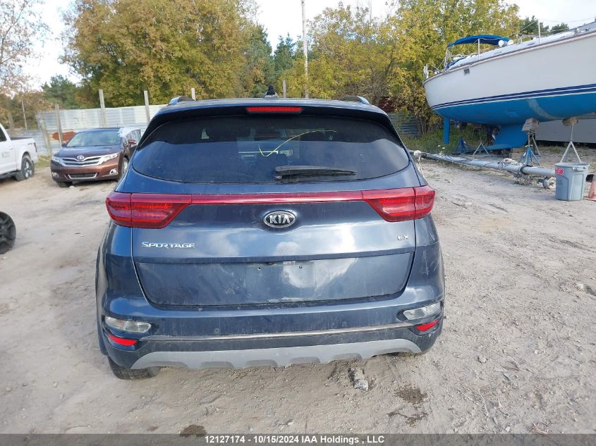 2021 Kia Sportage VIN: KNDPNCAC1M7929587 Lot: 12127174