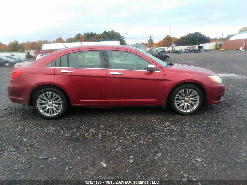 2012 Chrysler 200 Limited VIN: 1C3CCBCG0CN245272 Lot: 12127195