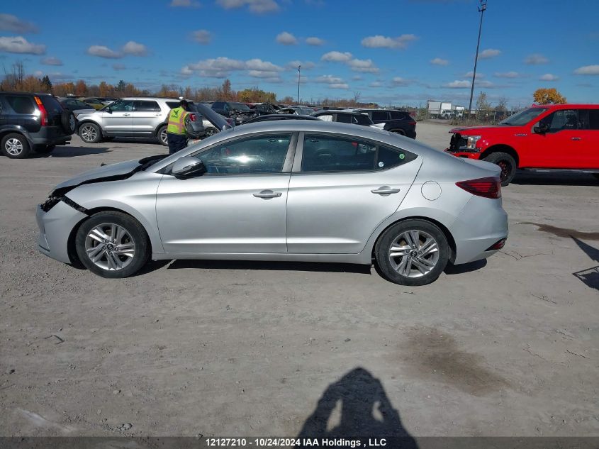 2019 Hyundai Elantra Preferred VIN: KMHD84LF9KU750005 Lot: 12127210