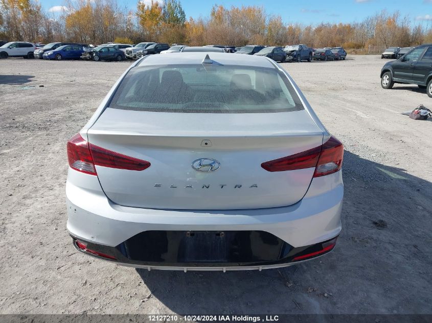 2019 Hyundai Elantra Preferred VIN: KMHD84LF9KU750005 Lot: 12127210