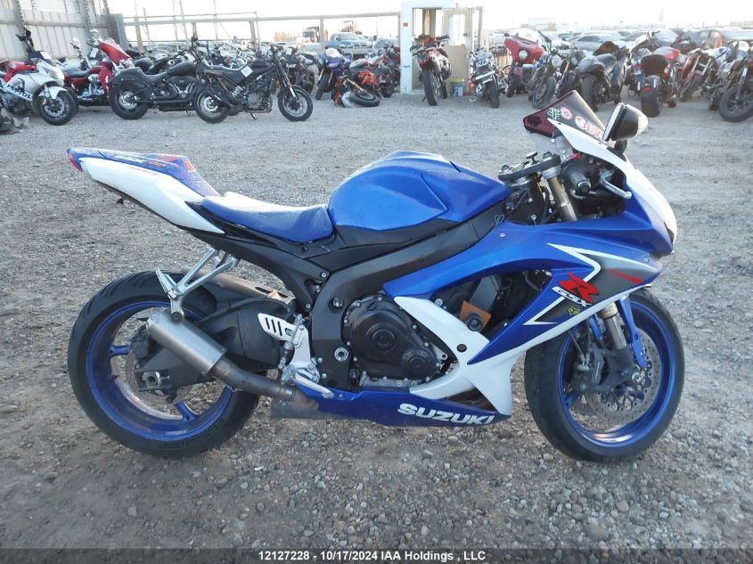 2008 Suzuki Gsx-R600 VIN: JS1GN7EA082102581 Lot: 12127228