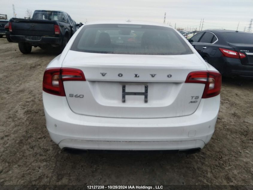 2015 Volvo S60 VIN: YV1612TK4F2355955 Lot: 12127238