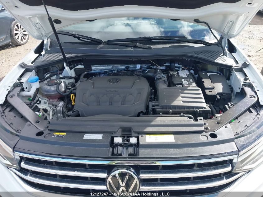 2024 Volkswagen Tiguan VIN: 3VV2B7AX0RM128337 Lot: 12127247
