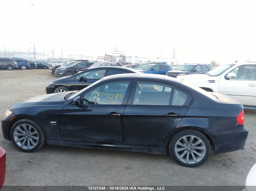 2011 BMW 3 Series 328I xDrive VIN: WBAPK7C55BF196555 Lot: 12127248