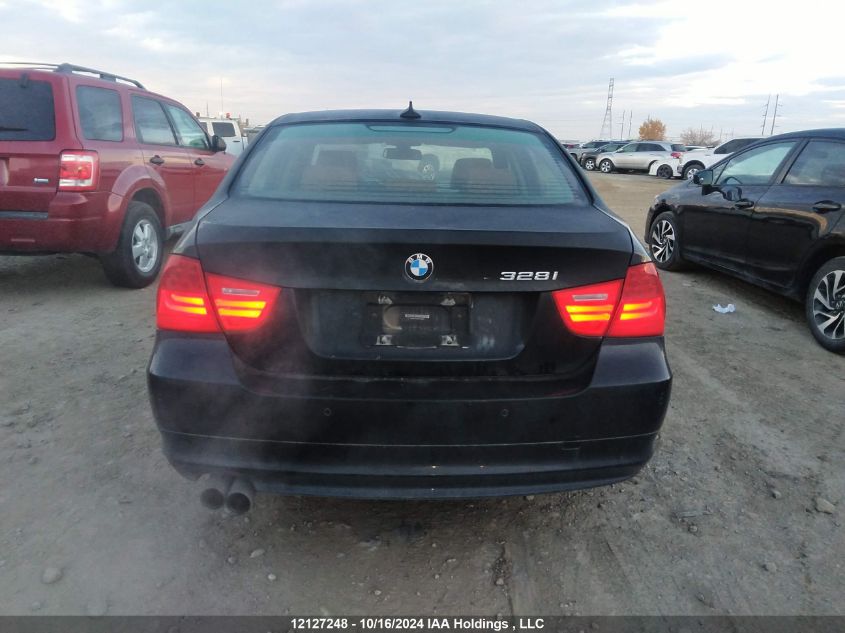 2011 BMW 3 Series 328I xDrive VIN: WBAPK7C55BF196555 Lot: 12127248