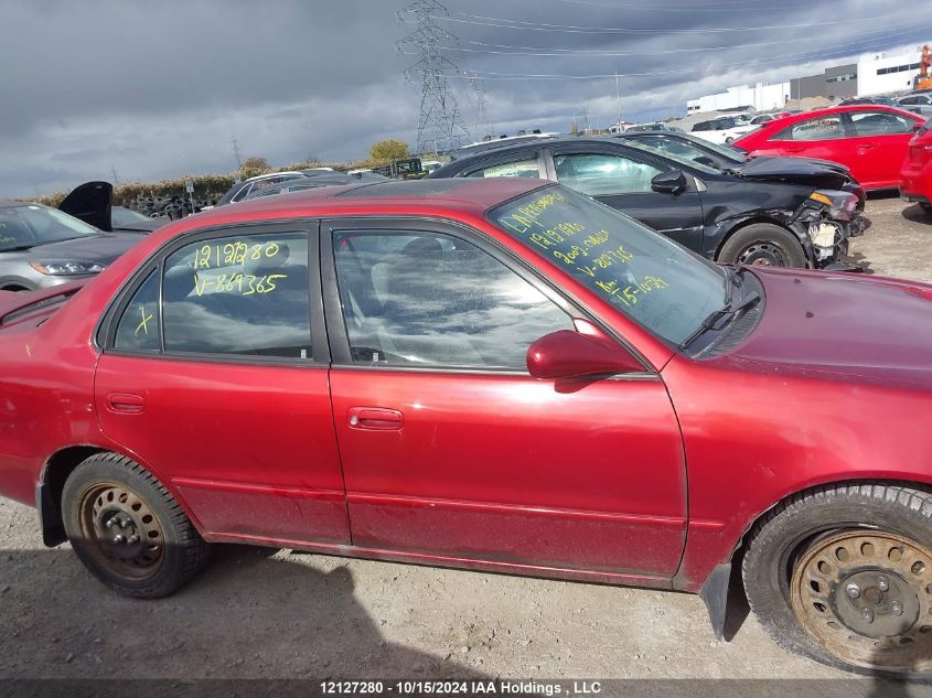 2002 Toyota Corolla Ce/Le/S VIN: 2T1BR12E22C869365 Lot: 12127280