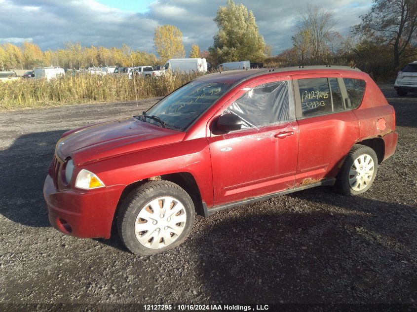 2010 Jeep Compass Sport VIN: 1J4NT4FB8AD599313 Lot: 12127295