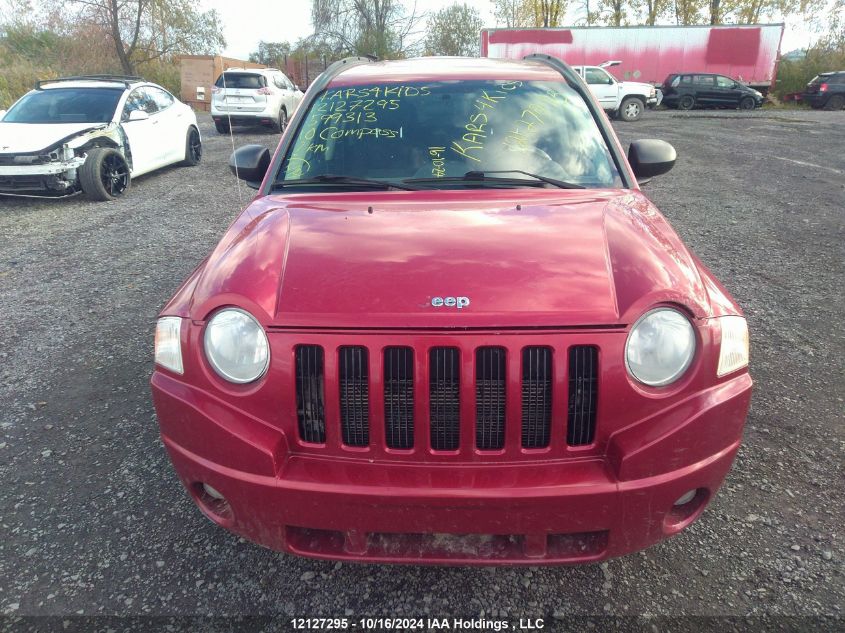 2010 Jeep Compass Sport VIN: 1J4NT4FB8AD599313 Lot: 12127295