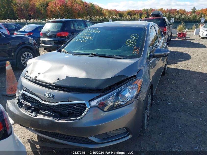 2016 Kia Forte VIN: KNAFX4A8XG5498588 Lot: 12127349