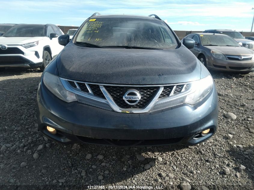 2014 Nissan Murano VIN: JN8AZ1MW6EW502521 Lot: 12127355