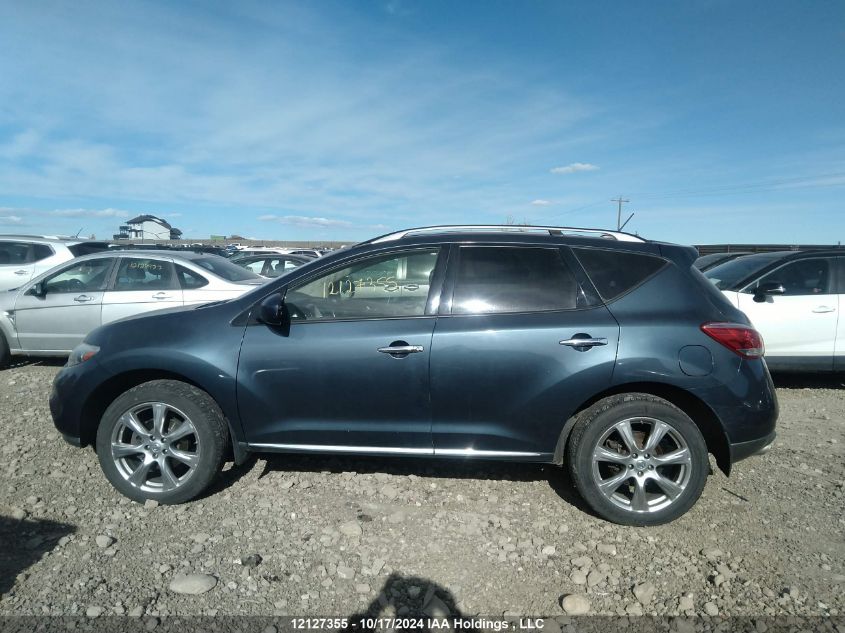 2014 Nissan Murano VIN: JN8AZ1MW6EW502521 Lot: 12127355