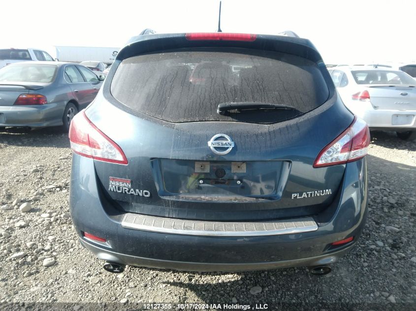 2014 Nissan Murano VIN: JN8AZ1MW6EW502521 Lot: 12127355