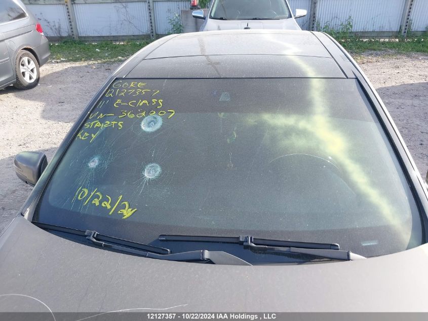 2011 Mercedes-Benz E-Class VIN: WDDHF8HB1BA362007 Lot: 12127357