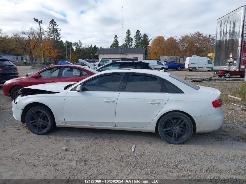 2013 Audi A4 VIN: WAUFFCFL4DN044374 Lot: 12127360