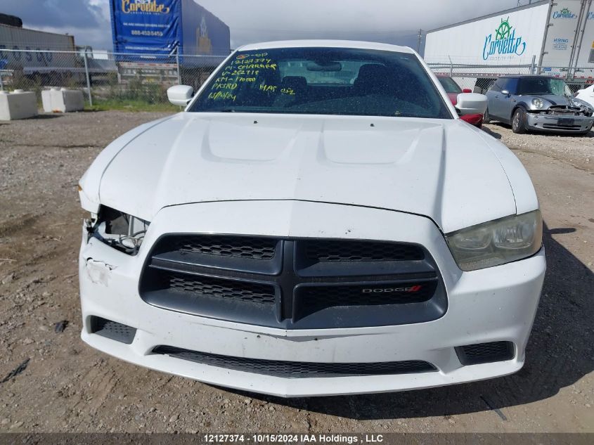 2014 Dodge Charger Police VIN: 2C3CDXAG0EH262713 Lot: 12127374