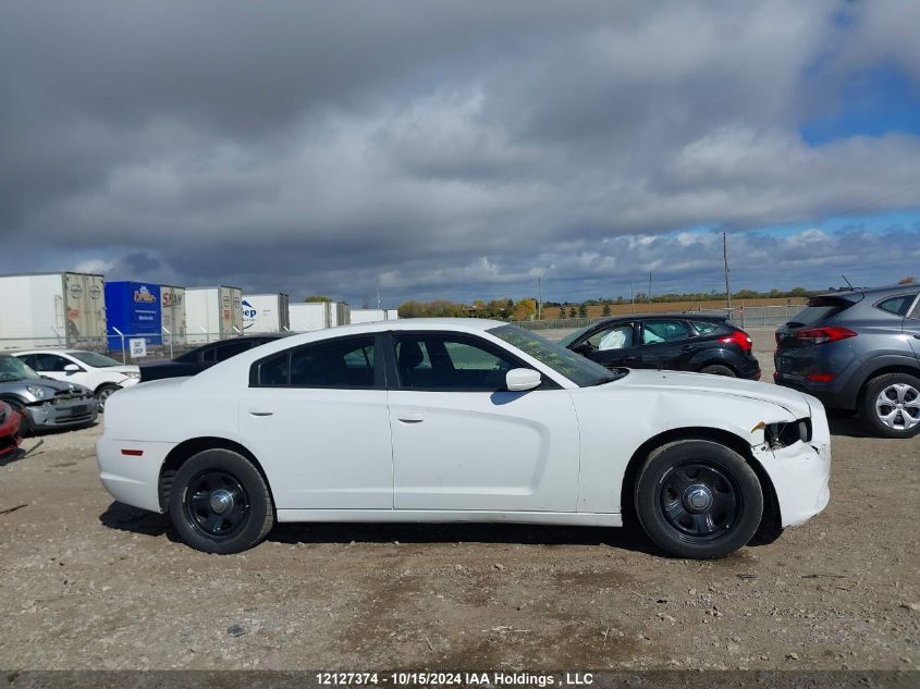 2014 Dodge Charger Police VIN: 2C3CDXAG0EH262713 Lot: 12127374