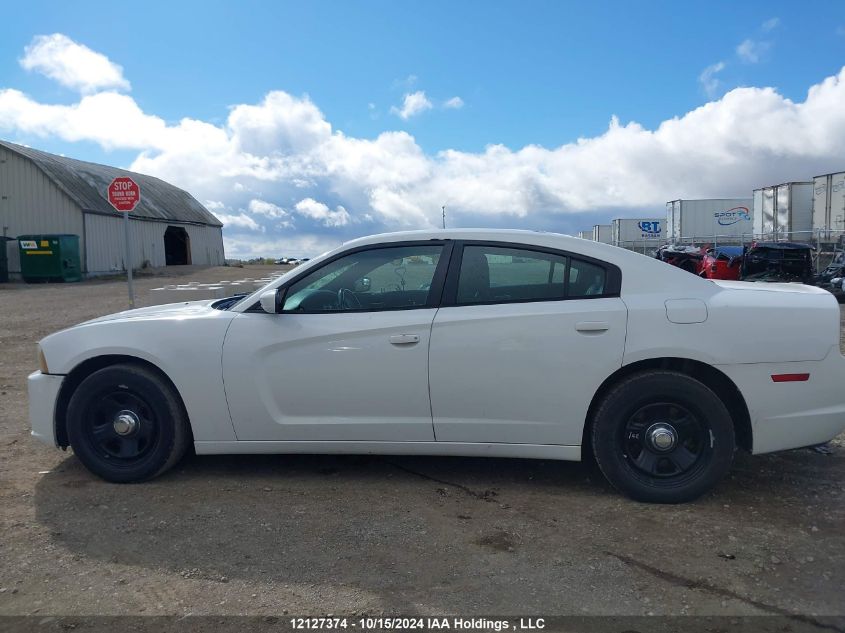 2014 Dodge Charger Police VIN: 2C3CDXAG0EH262713 Lot: 12127374