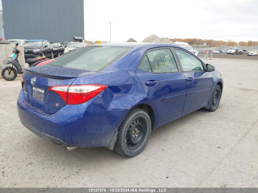 2015 Toyota Corolla S VIN: 2T1BURHE3FC299452 Lot: 12127375