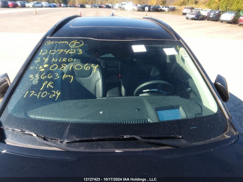 2024 Kia Niro Ev VIN: KNDCT3L18R5081064 Lot: 12127423