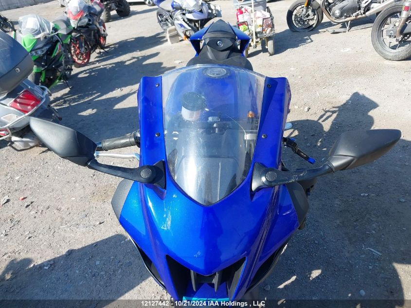 2023 Yamaha Yzfr7 VIN: JYARM38N9PA000706 Lot: 12127442