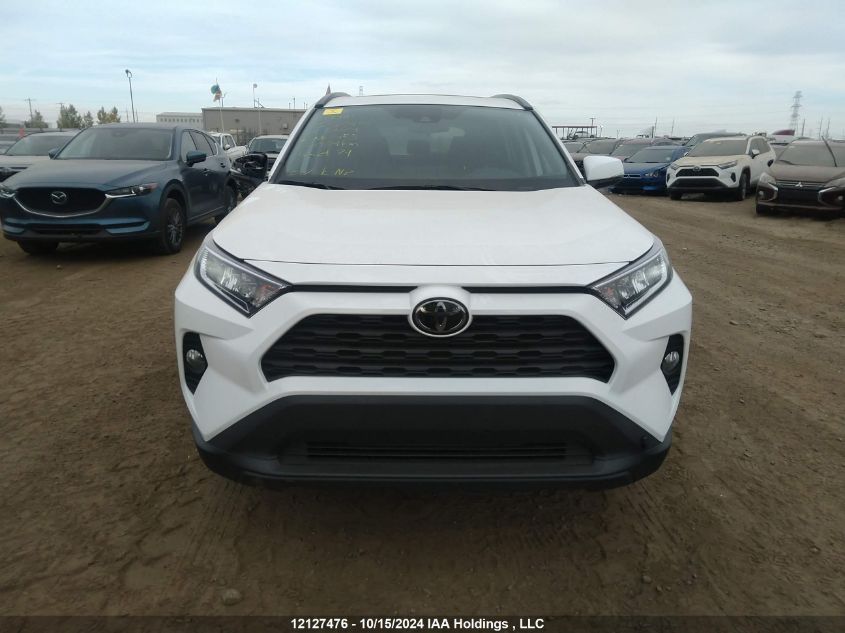 2019 Toyota Rav4 Xle/Xle Premium VIN: 2T3R1RFV1KC036873 Lot: 12127476