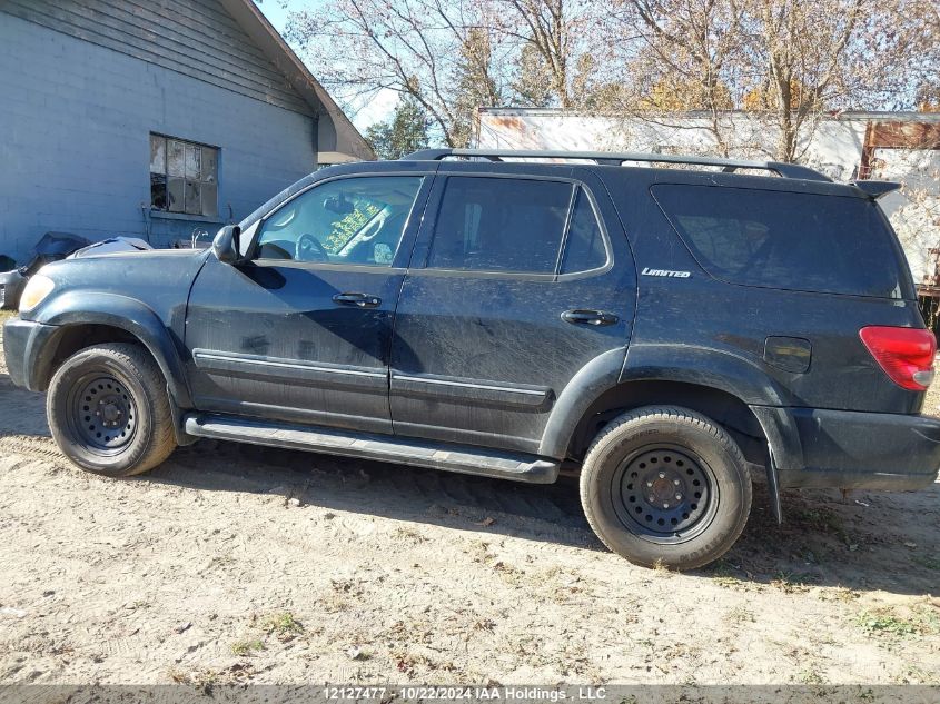 2005 Toyota Sequoia Limited VIN: 5TDBT48AX5S237488 Lot: 12127477