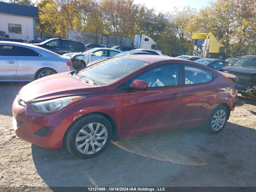 2012 Hyundai Elantra VIN: 5NPDH4AE8CH084037 Lot: 12127499