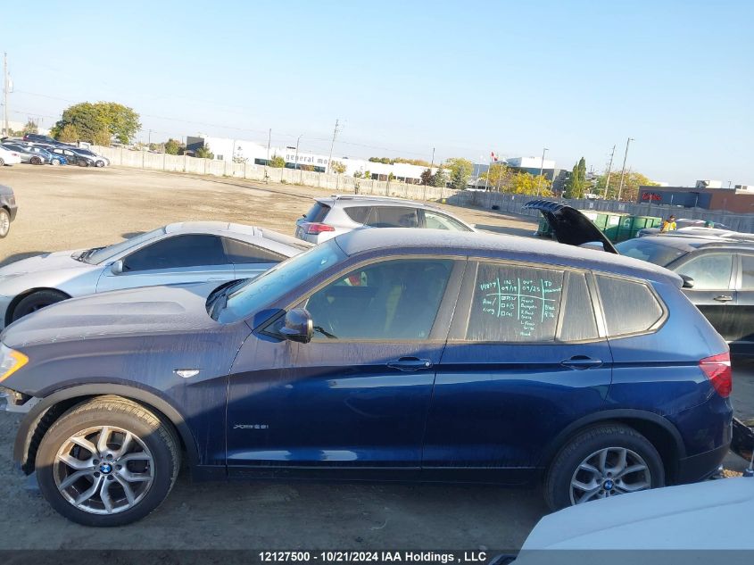 2014 BMW X3 VIN: 5UXWX9C57E0D20099 Lot: 12127500