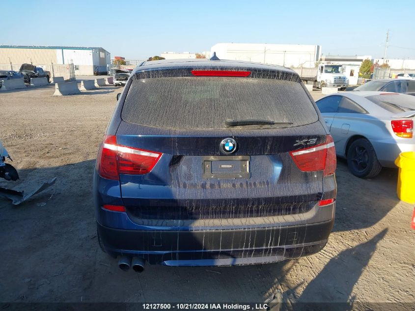 2014 BMW X3 VIN: 5UXWX9C57E0D20099 Lot: 12127500