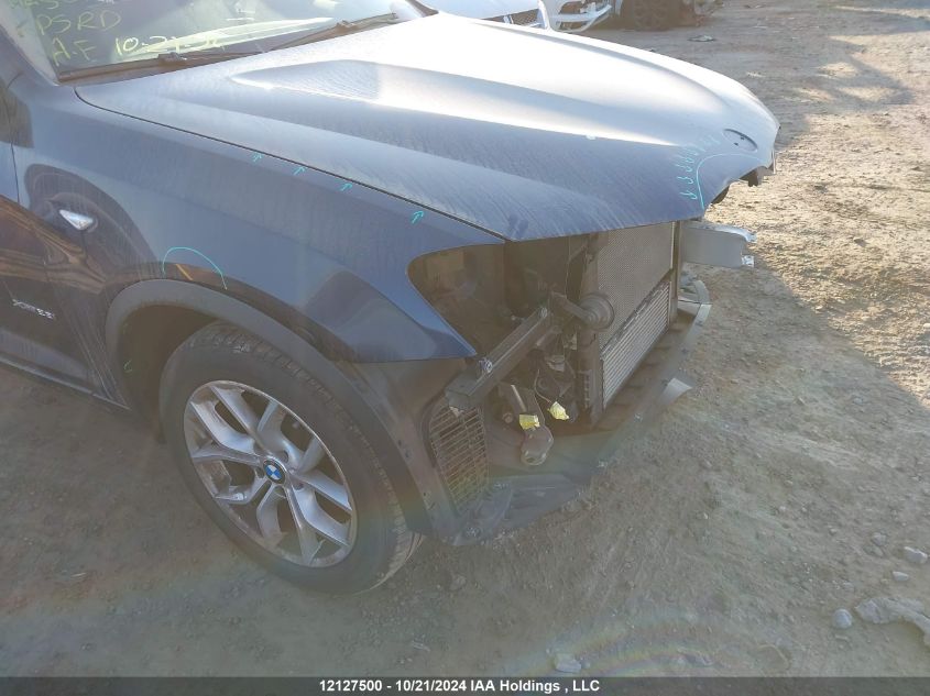 2014 BMW X3 VIN: 5UXWX9C57E0D20099 Lot: 12127500