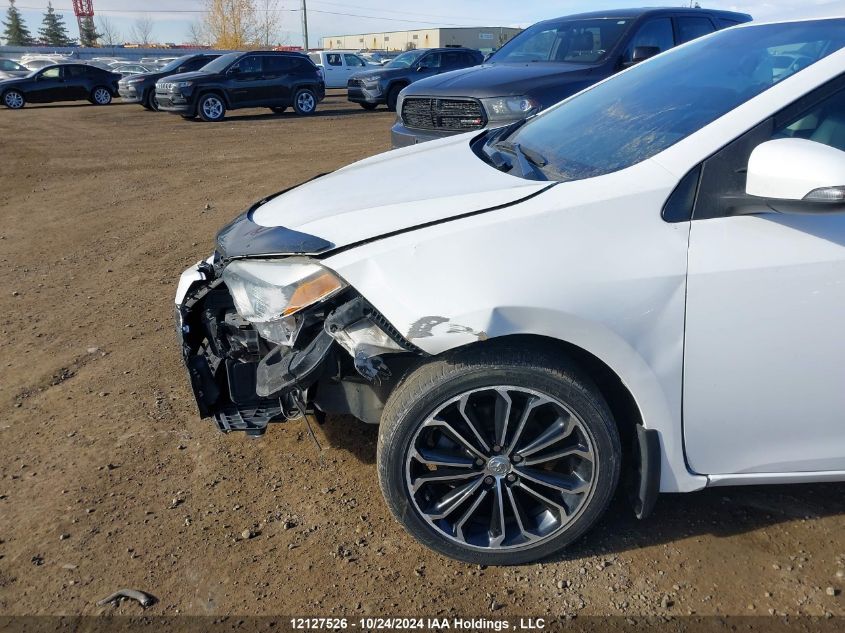 2016 Toyota Corolla L/Le/Le Pls/Prm/S/S Pls VIN: 2T1BURHE1GC592266 Lot: 12127526