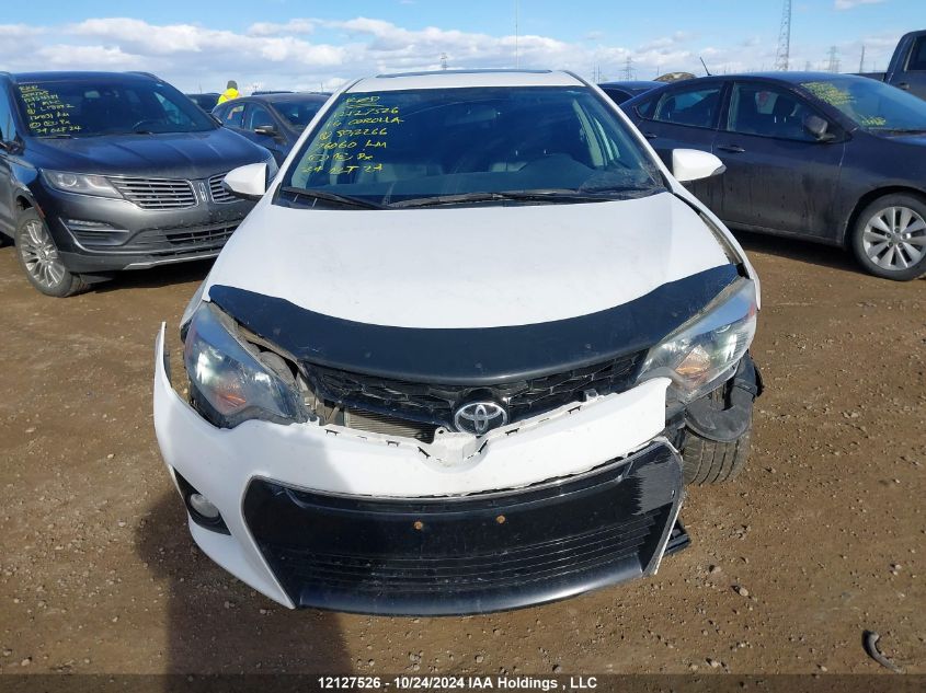 2016 Toyota Corolla L/Le/Le Pls/Prm/S/S Pls VIN: 2T1BURHE1GC592266 Lot: 12127526