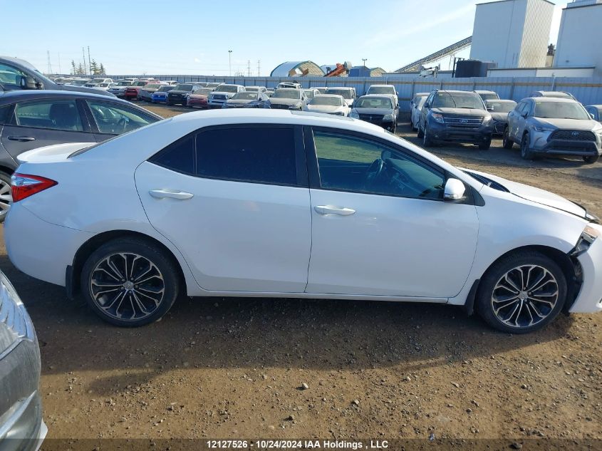 2016 Toyota Corolla L/Le/Le Pls/Prm/S/S Pls VIN: 2T1BURHE1GC592266 Lot: 12127526