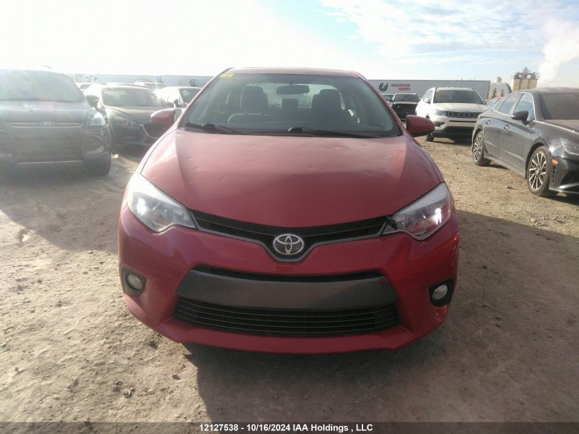 2015 Toyota Corolla Le VIN: 2T1BURHE1FC356232 Lot: 12127538