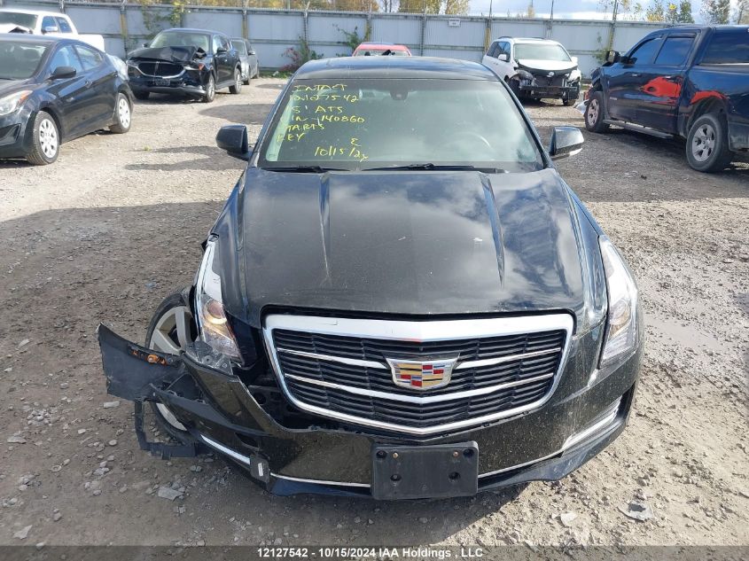 2015 Cadillac Ats VIN: 1G6AH5R39F0140860 Lot: 12127542