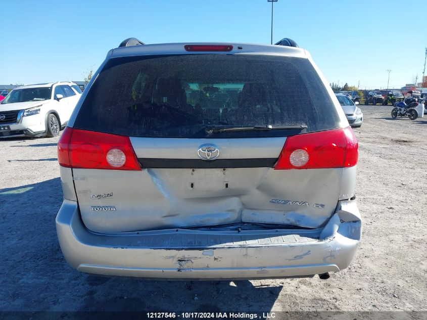 2008 Toyota Sienna Ce VIN: 5TDZK29C98S204136 Lot: 12127546