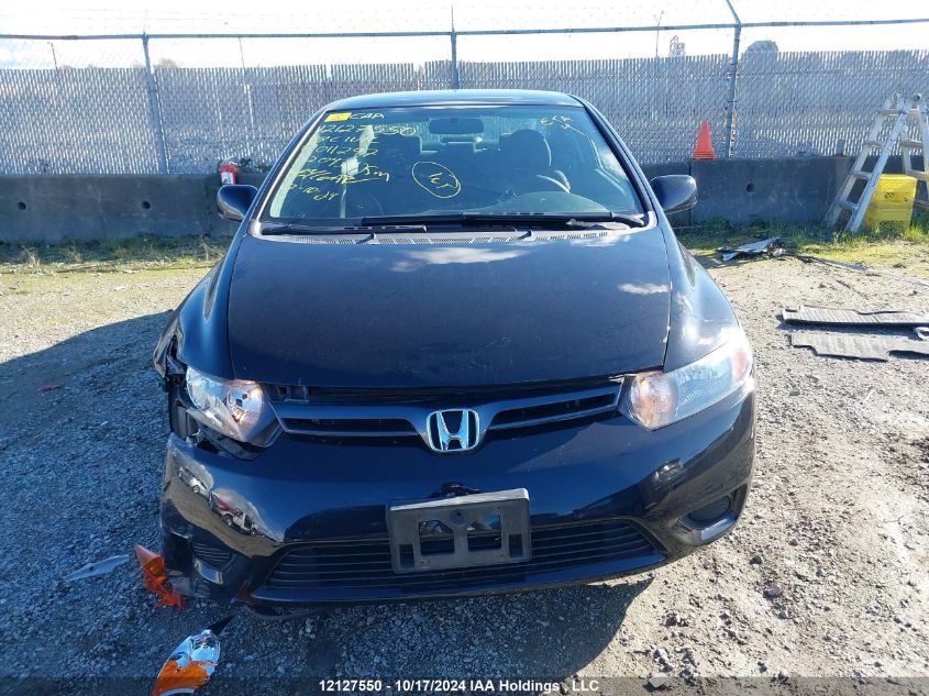 2008 Honda Civic Cpe VIN: 2HGFG12668H011297 Lot: 12127550