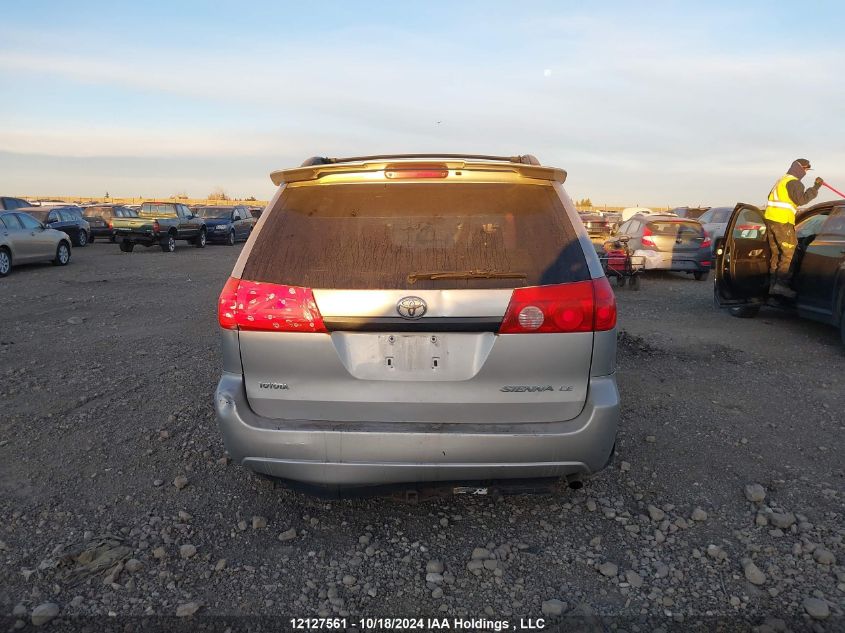 2008 Toyota Sienna Ce VIN: 5TDZK29C38S187236 Lot: 12127561