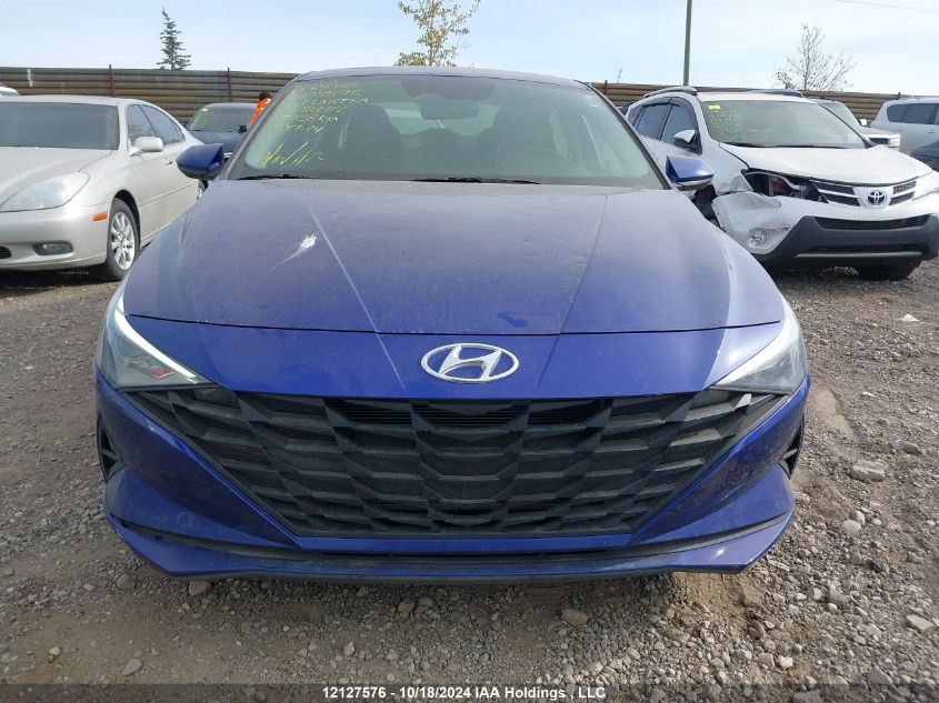 2022 Hyundai Elantra Sel VIN: KMHLM4AG2NU286692 Lot: 12127576