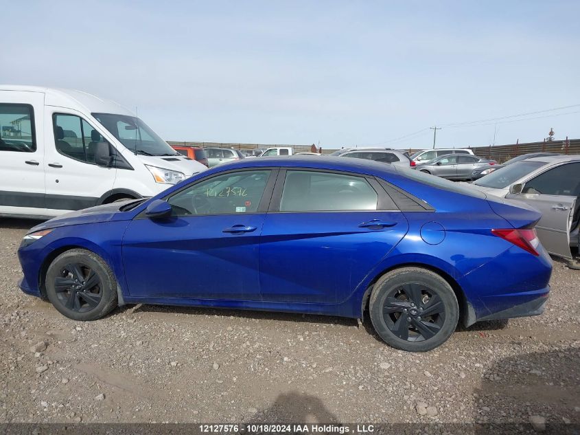 2022 Hyundai Elantra Sel VIN: KMHLM4AG2NU286692 Lot: 12127576