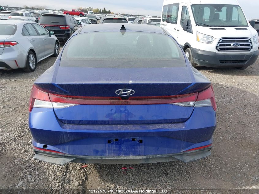 2022 Hyundai Elantra Sel VIN: KMHLM4AG2NU286692 Lot: 12127576