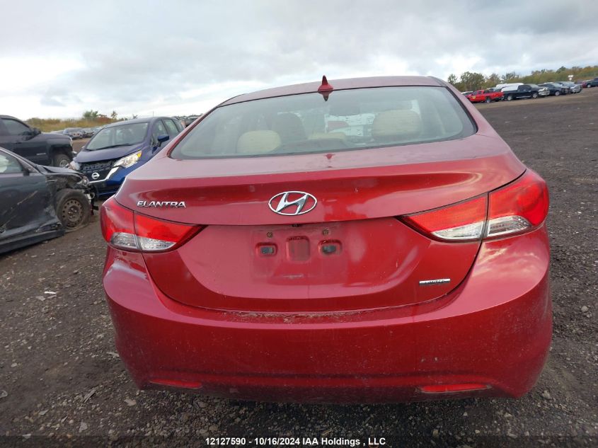 2011 Hyundai Elantra Limited VIN: 5NPDH4AE6BH030959 Lot: 12127590