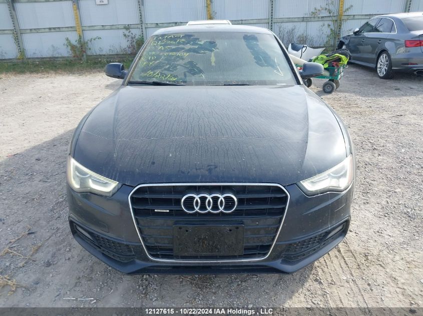 2013 Audi A5 VIN: WAUWFBFR9DA015104 Lot: 12127615