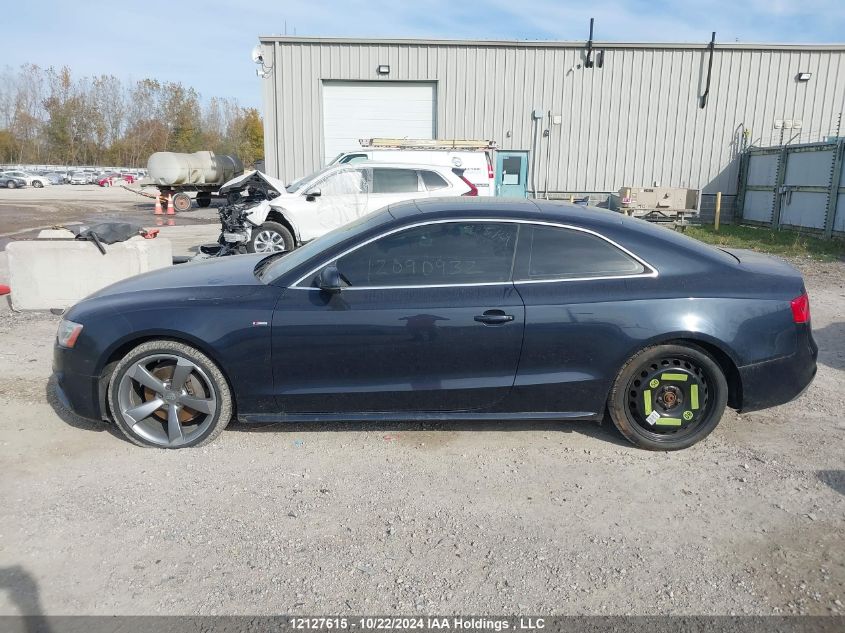 2013 Audi A5 VIN: WAUWFBFR9DA015104 Lot: 12127615