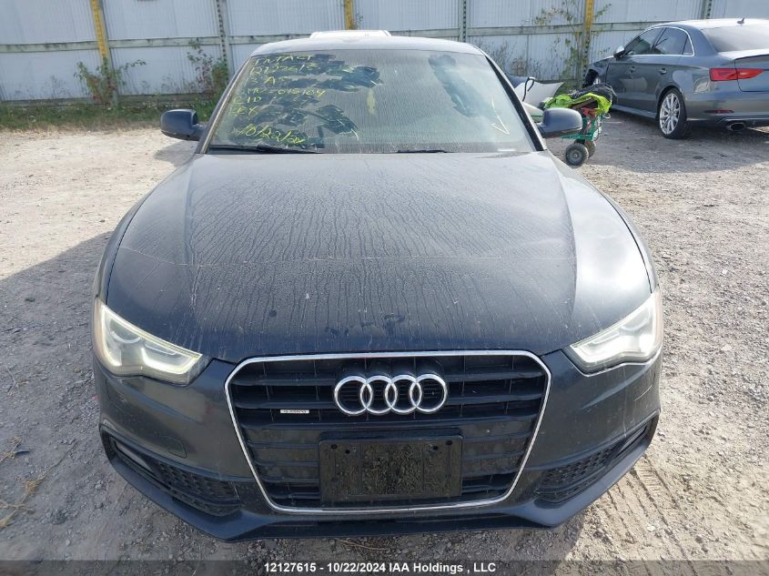 2013 Audi A5 VIN: WAUWFBFR9DA015104 Lot: 12127615