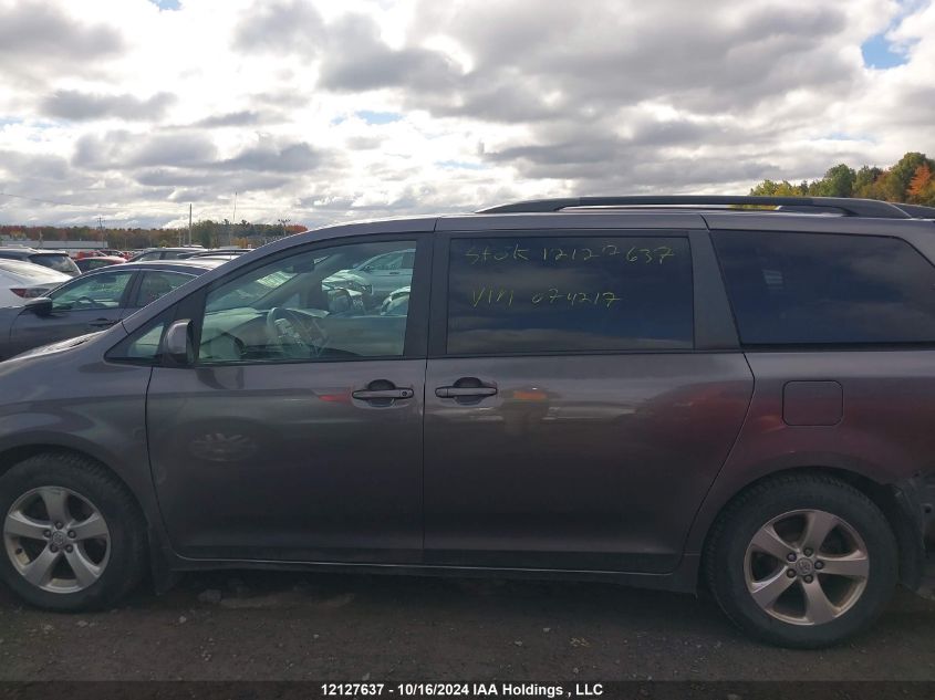 2011 Toyota Sienna Le 8 Passenger VIN: 5TDKK3DC7BS074217 Lot: 12127637