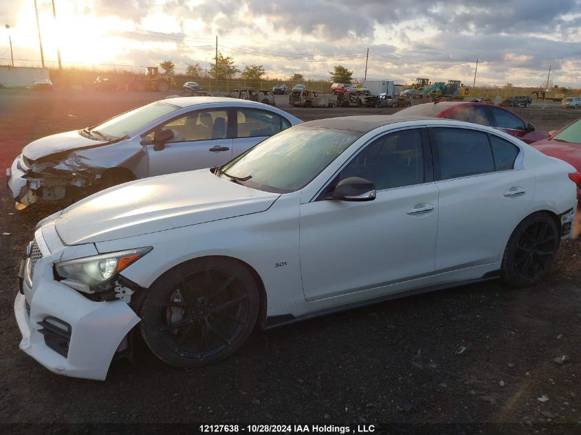 2016 Infiniti Q50 VIN: JN1EV7AR6GM341163 Lot: 12127638